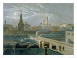 View of the Moscow Kremlin, 1840's