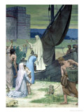 Buy St. Genevieve Bringing Supplies to the City of Paris after the Siege at AllPosters.com