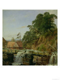 A Watermill in Christiania, circa 1834