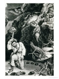 Buy Scene from the Opera "Der Freischutz" by Carl Maria Von Weber (1786-1826) by Adam Et Hostein at AllPosters.com