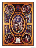 Altarpiece of Sainte-Chapelle, the Crucifixion, Enamelled by Leonard Limosin (1505-76) 1553