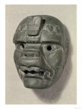 Buy Feline Mask of a Man, from Oaxaca, Pre-Columbian (Jade) at AllPosters.com