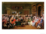 Buy Reading of the Tragedy "L'Orphelin De La Chine" in the Salon of Madame Geoffrin at AllPosters.com