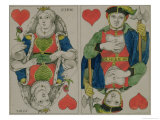 Design for Playing Cards, circa 1810 Poker Poster