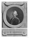 Buy Portrait of Gotthold Ephraim Lessing (1729-81) Engraved by Johann Friedrich Bause (1738-1814) 1772 at AllPosters.com