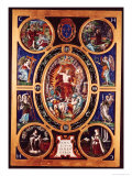 Altarpiece of Sainte-Chapelle, of the Resurrection, Enamelled by Leonard Limosin (1505-76) 1553
