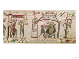 Halley's Comet and Harold Receiving Bad News, Detail from the Bayeux Tapestry