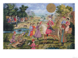 Royal Hunt, from Isfahan, Iran