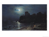 Moonlight on the Edge of a Lake, 1870