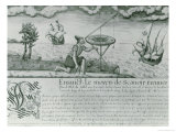 Buy Utilisation of the Sextant, "Les Premieres Oeuvres De Jacques Delvaux Pilote En La Marine," 1583 at AllPosters.com
