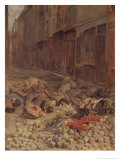 Buy Barricade in the Rue De La Mortellerie, June 1848 (Memory of Civil War) 1849 at AllPosters.com