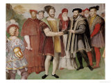 Buy The Truce of Nice Between Francis I (1494-1547) and Charles V (1500-58) at AllPosters.com