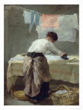 Buy Woman Ironing at AllPosters.com