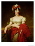 Portrait of Madame De Stael (1766-1817)