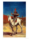 Don Quixote and Sancho Panza, circa 1865-1870