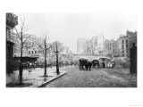 Buy Building of Avenue De L'Opera, Butte Des Moulins, from Rue Saint-Honore, Paris, 1858-78 at AllPosters.com