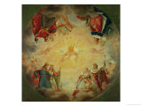 Buy Glory of St. Genevieve, Study for the Cupola of the Pantheon, circa 1812 at AllPosters.com