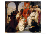 Knights of the Order of St. John of Jerusalem Restoring Religion in Armenia in 1347, 1844