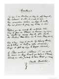 "Recueillement," Signed Sonnet, 1861