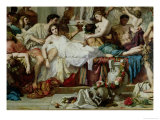 The Romans of the Decadence, Detail of the Central Group, 1847
