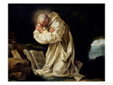 St. Bruno (1030-1101) Praying in the Desert, 1763