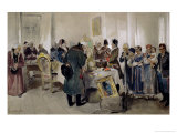 Auction of Serfs, 1910