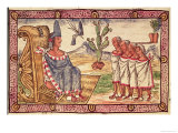 Montezuma II (1466-1520) and His Envoys to the Spanish Conquerors, 1579
