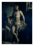 Buy A Gaul and His Daughter Imprisoned in Rome, 1847 at AllPosters.com