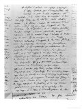Buy Letter to Richard Wagner (1813-83) 17th February 1860 at AllPosters.com