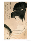 Woman Putting on Make-Up