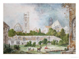 Buy The New Church of Sainte-Genevieve and Saint-Etienne-Du-Mont Seen at AllPosters.com