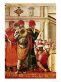 St. George Baptising the Gentiles, Detail of Musicians on the Left Hand Side, 1501-07