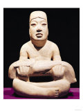 Buy Cross-Legged Figure Holding a Baby, Olmec at AllPosters.com
