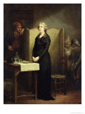 Queen Marie Antoinette in the Conciergerie: the Prayer Table, 1856-57