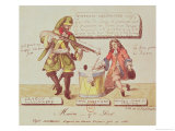 Buy Missions of the 17th Century: the Missionary Dragoon Forcing a Huguenot to Sign His Conversion at AllPosters.com