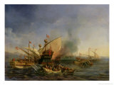 Buy Naval Battle of Episkopi in 1323, 1841 at AllPosters.com