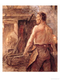 Buy Foundry Worker, 1902 at AllPosters.com