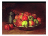 Still Life with Apples and a Pomegranate, 1871-72