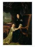 Francoise D'Aubigne (1635-1719) Marquise of Maintenon and Her Niece, Francoise D'Aubigne