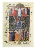 The Tree of Battles. King Charles VII (1403-61) Between the Dauphin, Future Louis XI (1423-83)