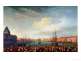 Morning View of the Inner Port of Marseille and the Pavilion of the Horloge Du Parc, 1754