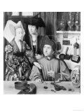 St. Eligius (circa 588-660) as a Goldsmith Showing a Ring to the Engaged Couple, 1449
