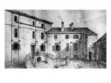 Buy Jean De La Fontaine's (1621-95) House at Chateau-Thierry, 1838 at AllPosters.com