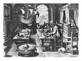 Flavio Gioia of Amalfi Discovering the Power of the Lodestone, Plate 3 from 
