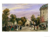 Buy The Boulevard Des Italiens, Paris at AllPosters.com