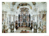 Buy Interior of the Benedictine Abbey Church, 1711-31 at AllPosters.com