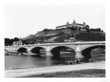 Buy Festung Marienberg Fortress Seen from Ludwigs Bridge, Wuerzburg, circa 1910 at AllPosters.com