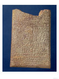 Portion of a Tablet Inscribed with the Legend of the Fight Between Marduk and Tiamat, BC