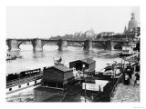 Buy Augustus Bridge, Dresden, circa 1910 at AllPosters.com