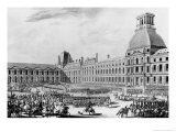Buy Napoleon Bonaparte (1769-1821) First Consul, Reviewing His Troops at the Tuileries at AllPosters.com